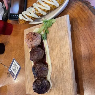 Wagyu Beef Meatball Sampler
