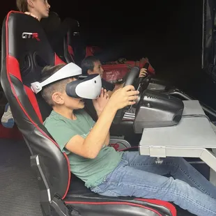 VR Racing and big screen racing