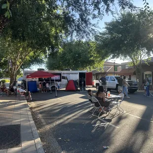 Downtown Brentwood Bags and Brews event.