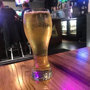 That would be a beer, bob.