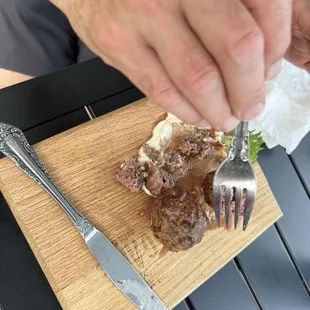 Kangaroo meatball, elk meatball