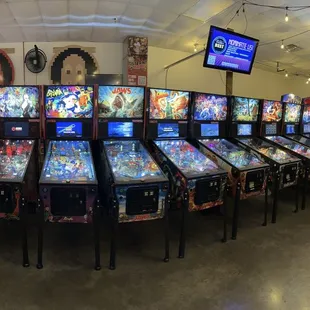 Pinball machines