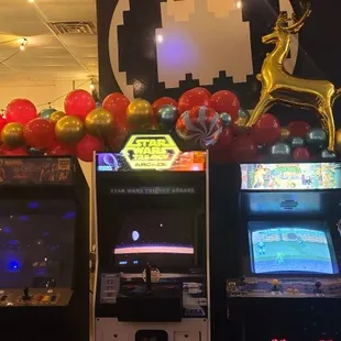 people playing video games