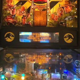 jurassic park pinball