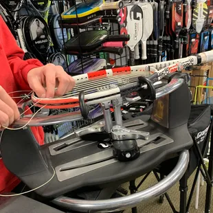 We offer 24-hour stringing at all of our locations!
