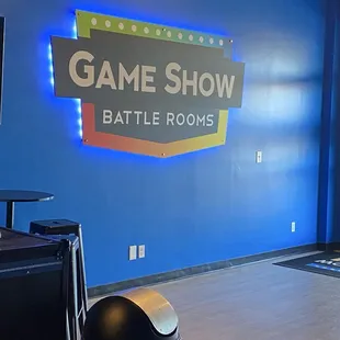 When you first walk in. Great background for photos