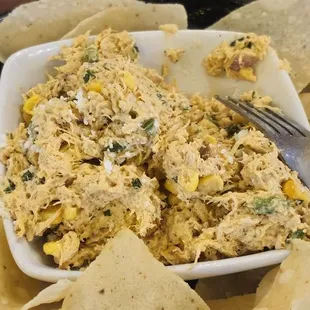 Elote spicy chicken salad