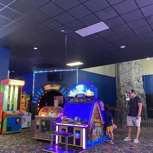 Lazer tag and rock climbing