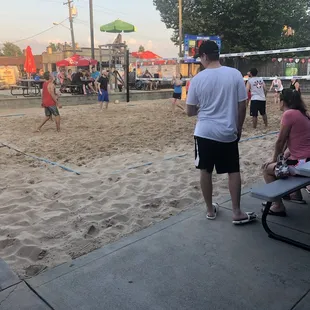 Friday night volleyball