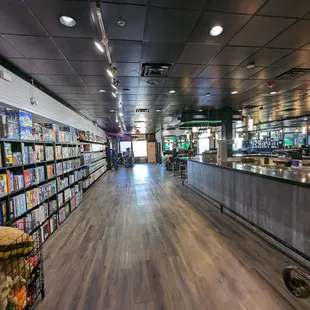 a view of the game room