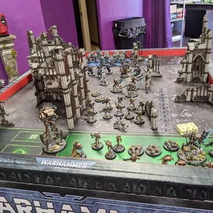 a game of warhammer