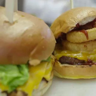 burgers, food