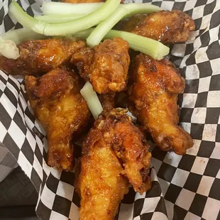 Sweet chili wings