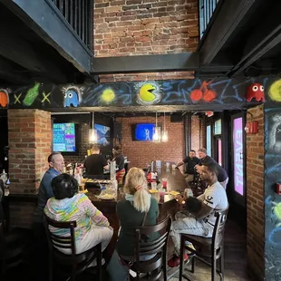 Downstairs bar
