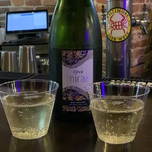 Prosecco ($8 glass, $28 bottle)