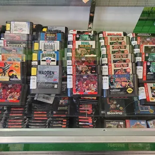 Some old Sega games.