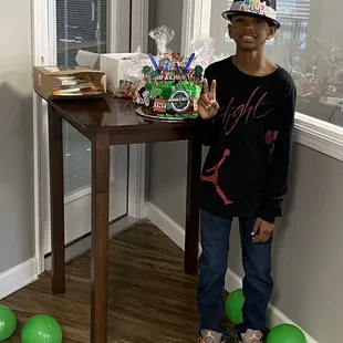 My grandson was super excited he was a lost for words.. thank you for his memorable experience glad I rented the game truck 10 stars