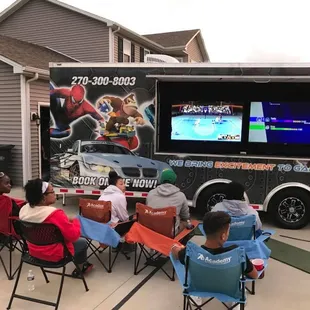 Great Birthday Party! #mobilevideogametruck #videogametruck #louisvilleky #kentucky