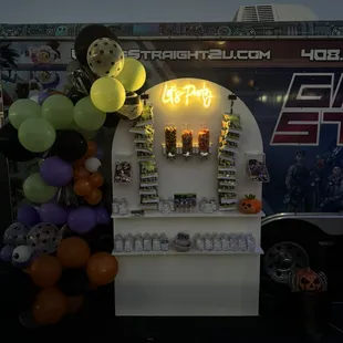 Halloween Candy wall