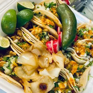a close up of a plate of food