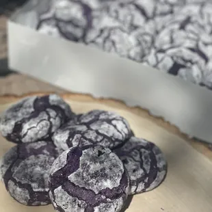 Ube crinkles