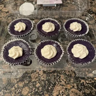 Ube cheesecake was sweeter than the Japanese cheesecake, but was also good. If you prefer less sweet, order the Japanese cheesecake.