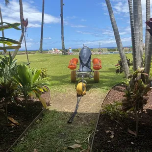 Mobi beach wheelchair