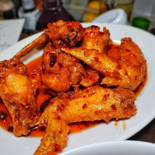 Thai Chili chicken wings