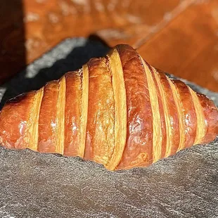These are actual croissants I purchased and took photos of. They don't look real but they are. And they are always of this quality .
