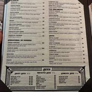 menu, sushi and sashimi