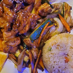 Chicken hibachi
