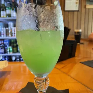 Blue drink