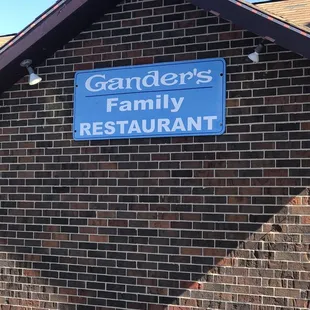 Parking lot entrance