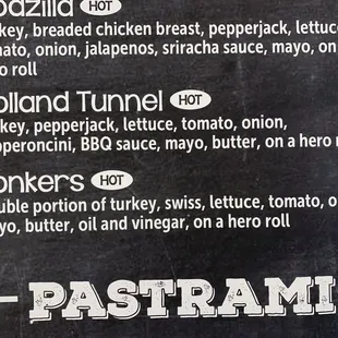 Holland Tunnel sandwich I ordered