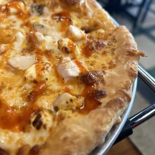 Buffalo chicken pizza