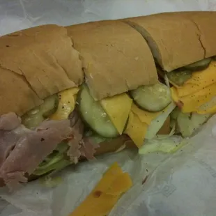 The Dagwood Sandwich.  It was HUGE!