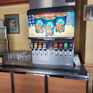 Soda is included in buffet