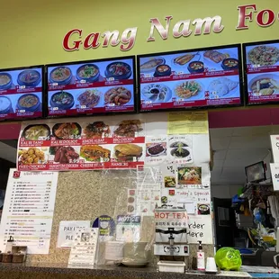 menus and prices