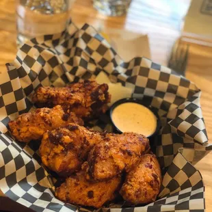 Spicy chili oil wings