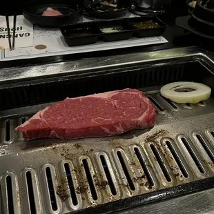 steak, food