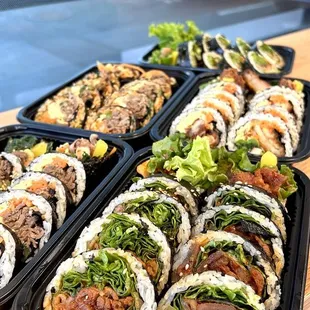 food, sushi and sashimi, sushi, sashimi