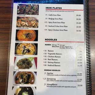 Iron plates and Noodles