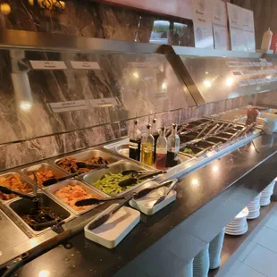 sushi and sashimi, interior