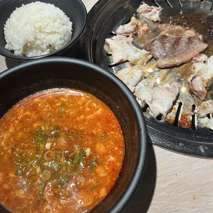 TOFU Hot Pot, Meat