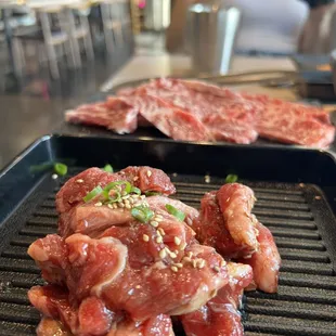 steak, food
