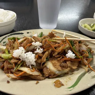 43. Vegetable Chicken Bulgogi BBQ. Deeeeelicious.