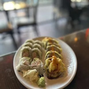 California and Vegas rolls