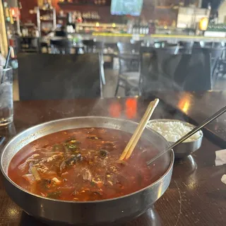 Spicy Beef Rib Soup