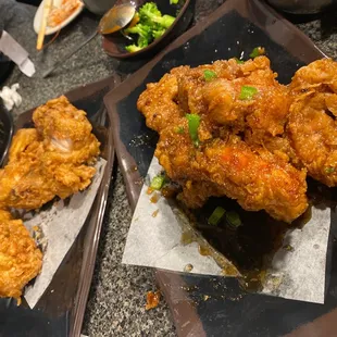 Soy &amp; garlic chicken  Original Fried Chicken