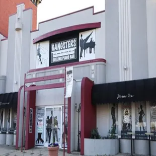 the outside of the building